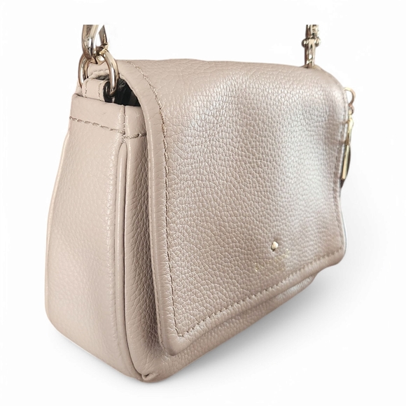 Kate Spade Cream Leather Crossbody Bag - Picture 4 of 10